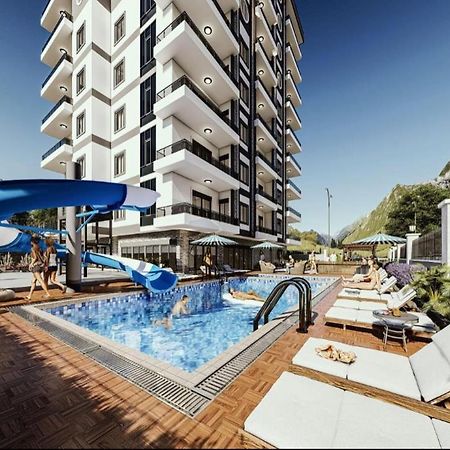Sky Hill Luxury Apartments Mahmutlar Luaran gambar